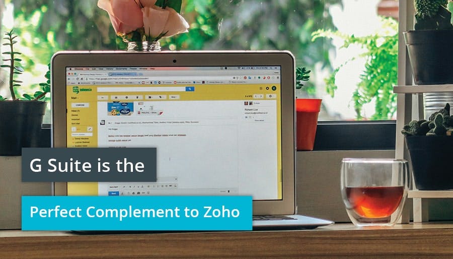 G Suite is the Perfect Complement to Zoho