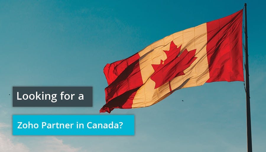 Looking for a Zoho Partner in Canada?