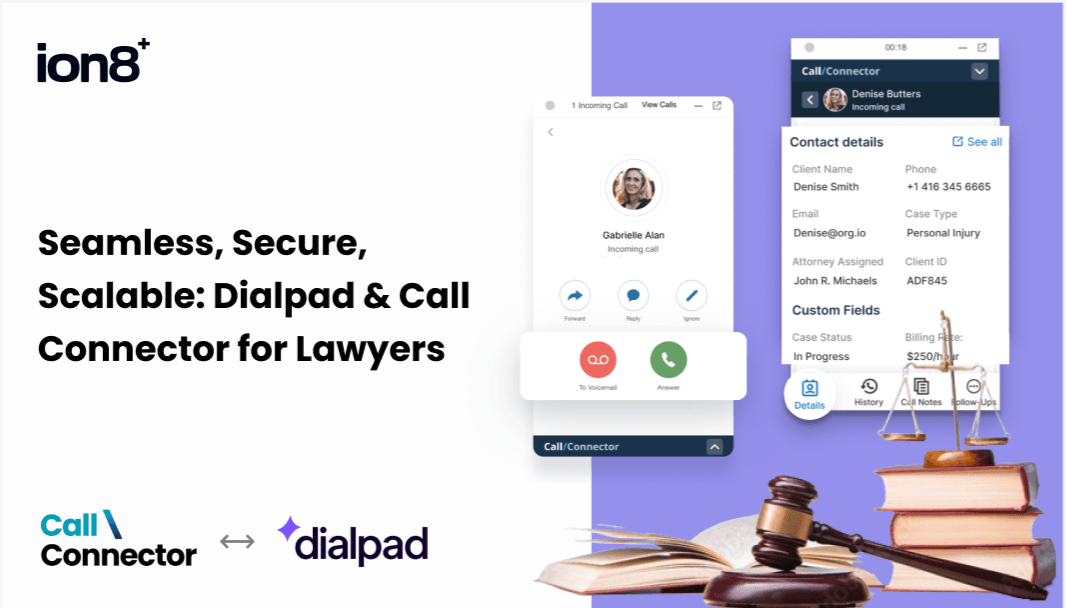Call Connector & Dialpad Clio Integration for Legal Professionals